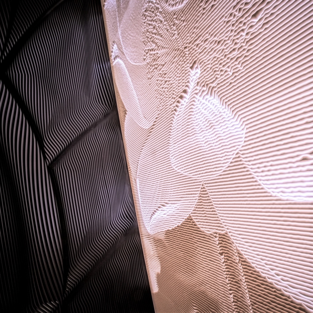 ArchiCover صالة العرض | ركن البيانو/ركن المؤثرات ثلاثية الأبعاد